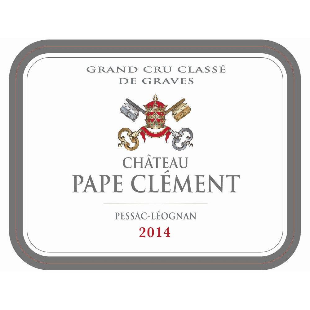 Chateau Pape Clement  2014 Front Label