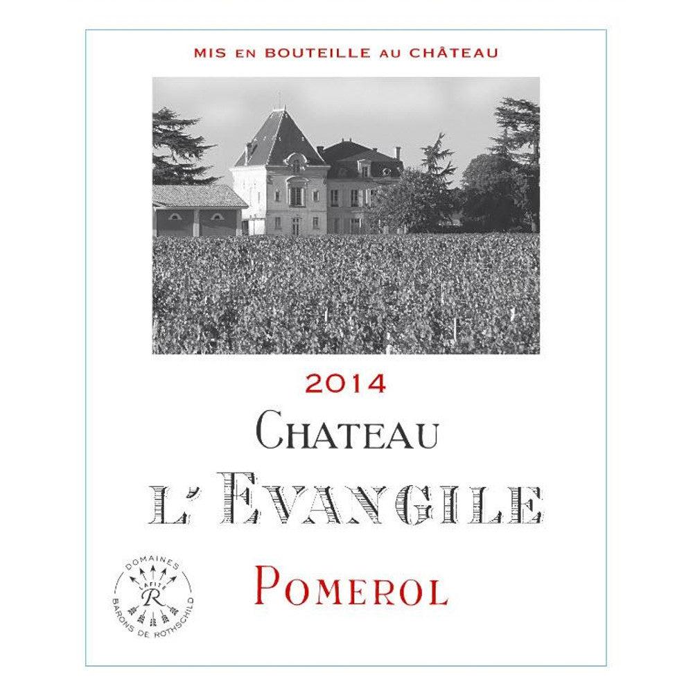 Chateau L'Evangile  2014 Front Label