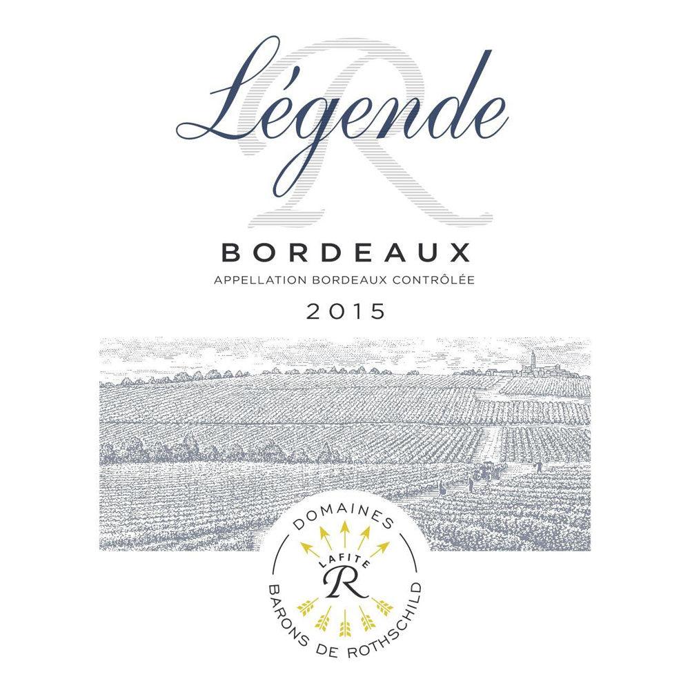 Domaines Barons de Rothschild Legende Medoc 2015 Front Label