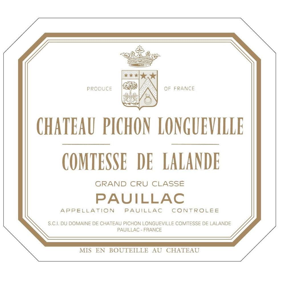 Chateau Pichon Longueville Comtesse de Lalande  2017 Front Label