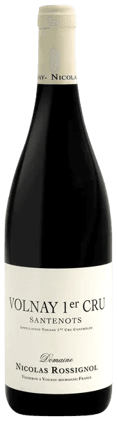 Domaine Nicolas Rossignol Volnay 1er Cru Santenots 7yrs 600L barrel aging 2008