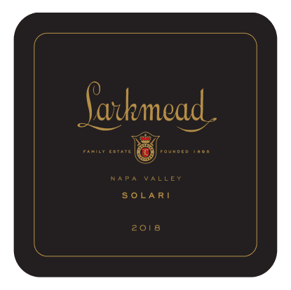 Larkmead Solari Cabernet Sauvignon 2018  Front Label