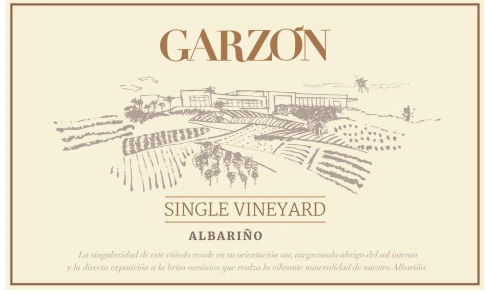 Bodega Garzon Uruguay Single Vineyard Albarino 2020  Front Label