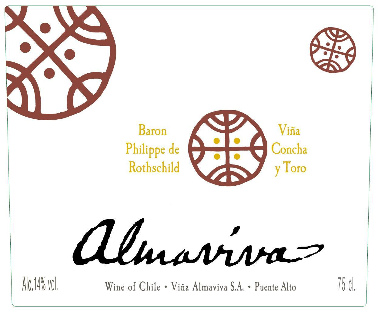 Almaviva  2019  Front Label