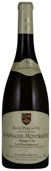 Roux Pere & Fils Chassagne Montrachet 1er Cru “Les Macherelles” blanc 2017