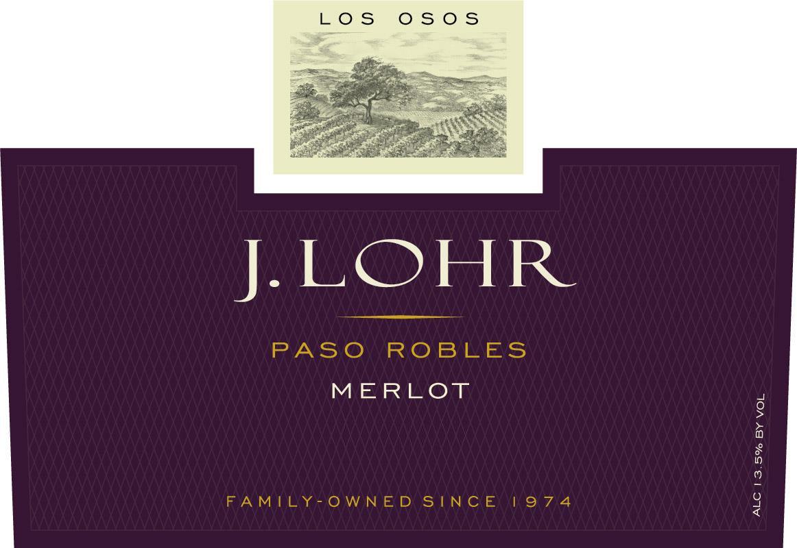 J. Lohr Estates Los Osos Merlot 2019  Front Label