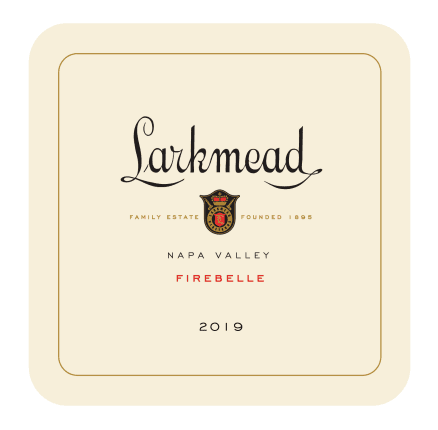 Larkmead Firebelle 2019  Front Label