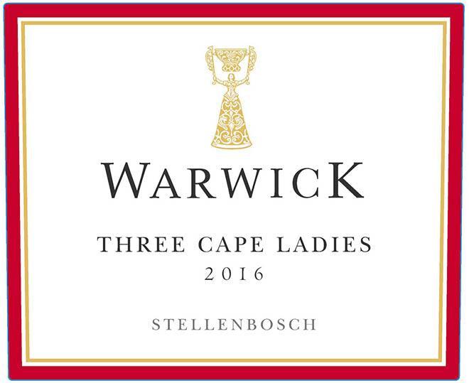 Warwick Three Cape Ladies 2016  Front Label